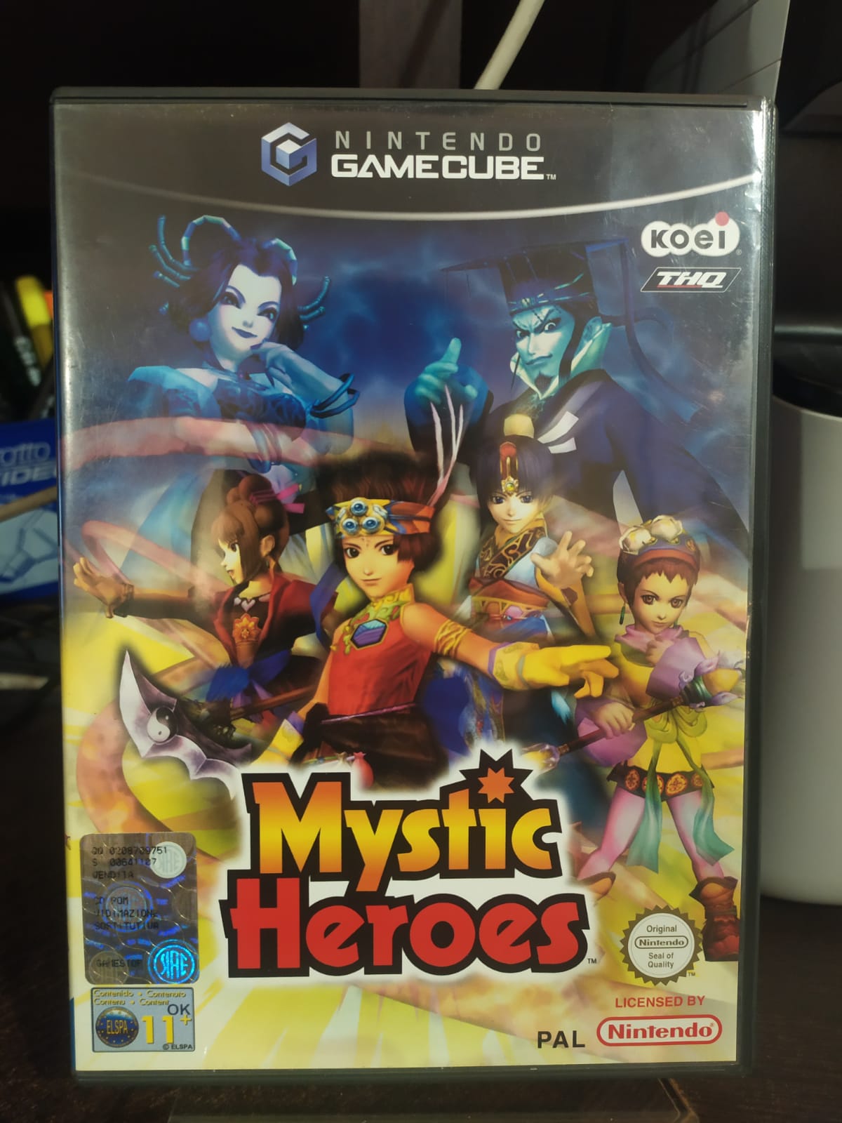 VIDEOGAME-USATO-MYSTIC-HEROES-NINTENDO-GAMECUBE-PAL-ITA